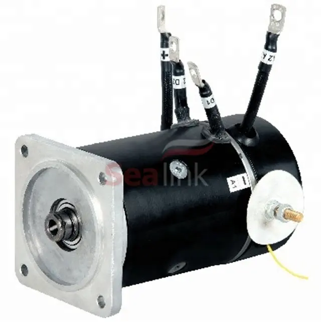 Motor hidráulico de CC, cabrestante eléctrico, 12V, 2.2KW, 5500RPM