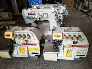 二手工业缝纫二手缝纫机 sirupa 747 <span class=keywords><strong>overlock</strong></span> 4 螺纹