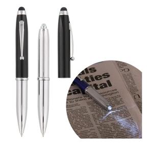 TTX 2 in 1 penna a sfera per telefono con stilo puntatore <span class=keywords><strong>Laser</strong></span> a capacità luminosa a LED