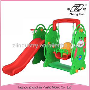 家庭室外花园批发儿童秋千套装，廉价塑料儿童秋千 - Product Image 4