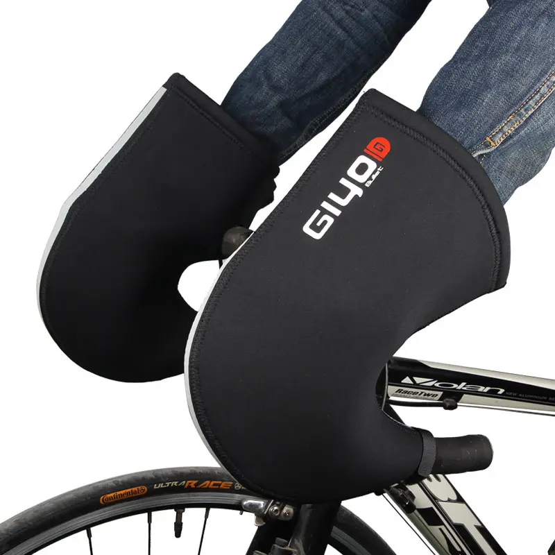 Luvas para guidão, luvas quentes de inverno para homens e mulheres para ciclismo, mtb e mountain bike e de estrada