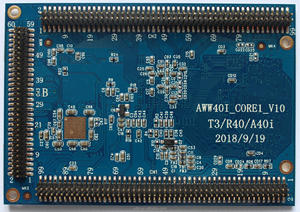 SOM Placa de núcleo A40i Cortex-A7-Quad Core-1.5Ghz de fuente abierta 260Pin Placa de desarrollo
