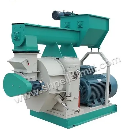 Factory produced ring die biomass wood pellet mill/wood pellet making machine for biomass fuel