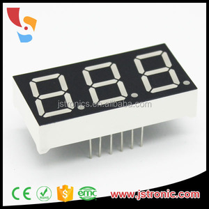 Jstronic Common Anode/Kathode drei 0,56 Zoll 3-stellige 7-Segment-3-stellige LED-Anzeige - Product Image 2