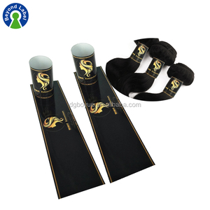 Özel Logo işlenmemiş insan saçı Demeti Uzantıları Ambalaj Sarma Çıkartmalar, Özelleştirilmiş Marka Kendinden Yapışkanlı Saç Etiketleri - Product Image 5