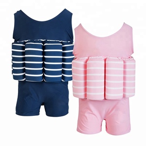 Pakaian renang mengapung 2025 kustom untuk bayi dan balita bayi perempuan alat bantu renang setelan mengambang - Product Image 2