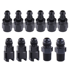 6AN 25ฟุตสมบูรณ์ LS แปลงเชื้อเพลิงฉีดสาย EFI อะแดปเตอร์ที่เหมาะสมชุด
