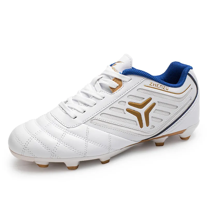 Topsion China sepuluh produk penjualan buatan tangan pria sepatu sepak bola Oem cleat sepak bola
