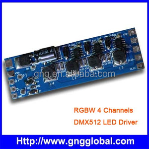 Constant conrrent led dmx decoder rgbw dmx led controller dmx 4 kanal - Product Image 2