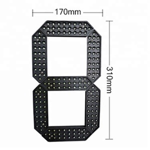 Evershine 12 Pollici di Colore Bianco Numeri Digitali Modulo 7 Segmenti Display A LED Per Il Prezzo del Petrolio HA PORTATO Segni LED Prezzo del Gas A distanza di Controllo - Product Image 1