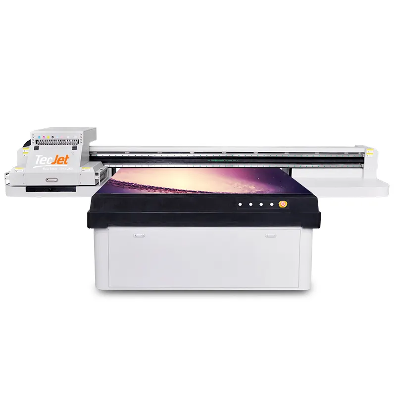 Sistema TECJET 50 barniz uv impresora 3D de cama plana digital máquina de impresión