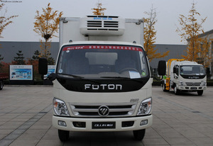 3 טון 5 טונות Foton בקירור קירור ואן משאית עבור בשר דגים מקפיא ואן משאית עבור ניגריה שוק