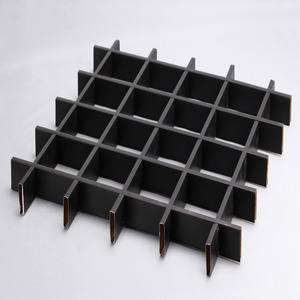 Azulejos de techo de rejilla de aluminio para decoración de edificios de oficinas de tiendas Techos de calidad premium - Product Image 1