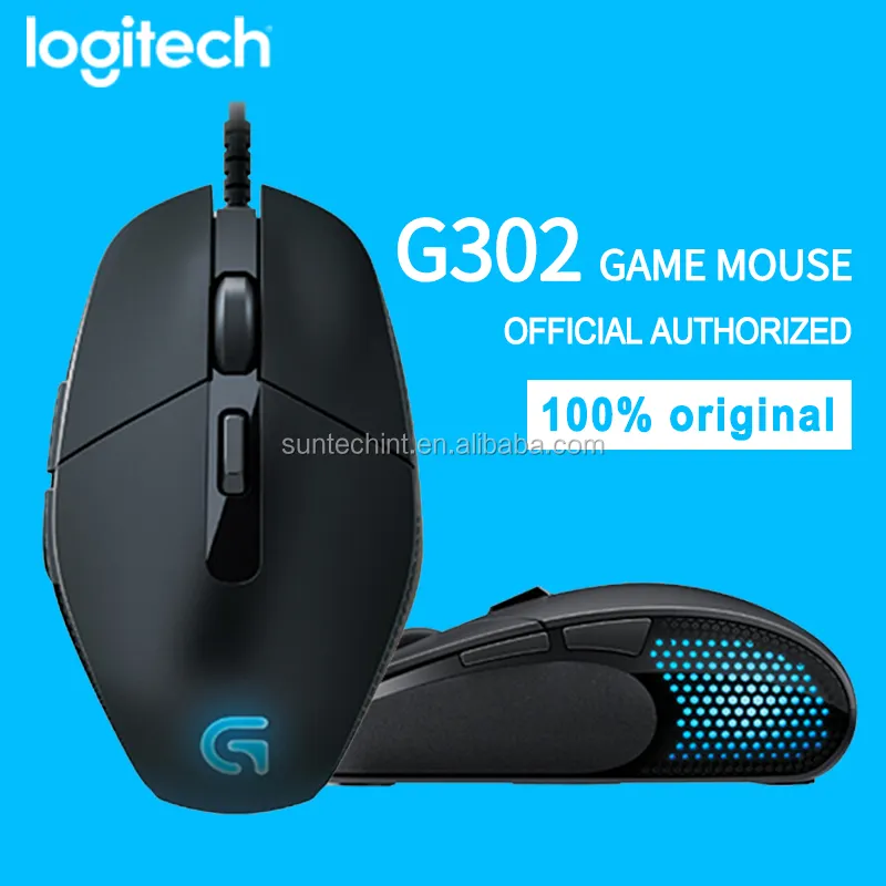 100% original Para Logitech G302 marca Rato Para Jogos da Logitech