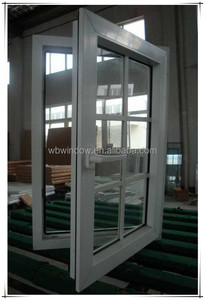 สีขาวตกแต่งแถบ,หน้าต่างพีวีซี casement Windows - Product Image 5