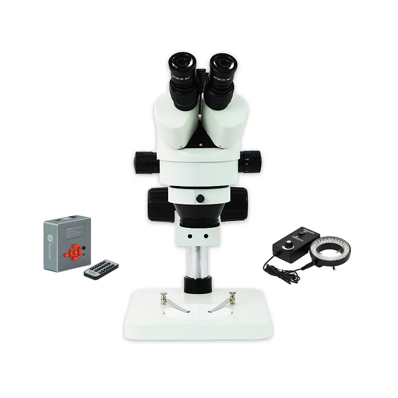 Kailiwei-microscopio estéreo con cámara Digital de 22mp para reparación electrónica, microscopio Triocular