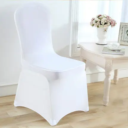 Wholesale Cheap Wedding White Spandex banquet chair covers