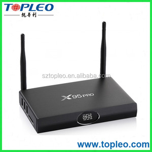 <span class=keywords><strong>Android</strong></span> <span class=keywords><strong>6.0</strong></span> Smart TV box <span class=keywords><strong>X95</strong></span> <span class=keywords><strong>Pro</strong></span> 2 Gam 16 Gam Amlogic S905X Kodi Streaming Hộp - Product Image 2