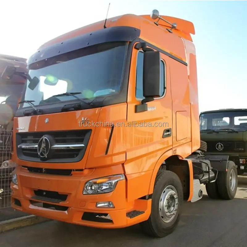 BEIBEN V3 4x2 camion del trattore ruota internazionale 6 380hp testa per la vendita