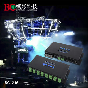 Puerto ethernet pantalla led controlador RGB pixel luz SPI led controlador 2812