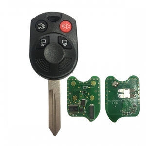 4ปุ่ม315Mhz <span class=keywords><strong>4D63</strong></span>ชิป OUCD6000022 Fob Keyless <span class=keywords><strong>Key</strong></span> ระยะไกลสำหรับฟอร์ด Expedition Flex Taurus Lincoln MKZ Mustang