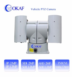 高清1080P闭路电视车载IP/<span class=keywords><strong>SDI</strong></span>/AHD/模拟坚固PTZ摄像机防水带操纵杆
