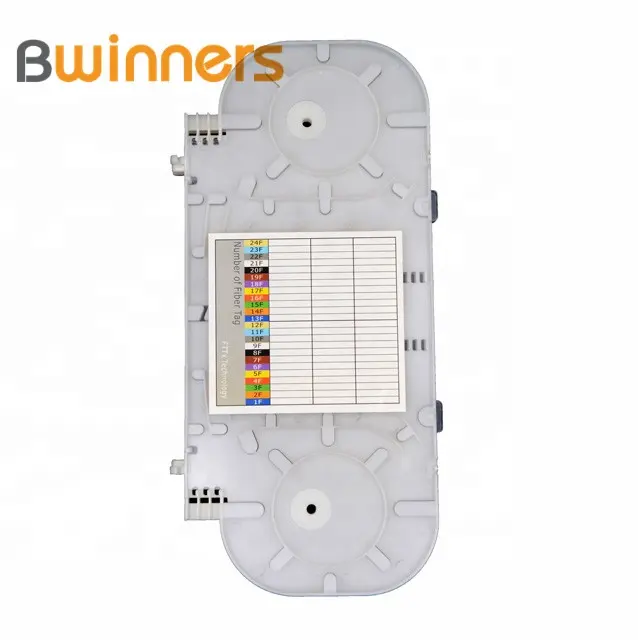 Fabricantes de casetes de herramientas FTTH, plástico ABS, 24 núcleos, bandeja de empalme de fibra óptica