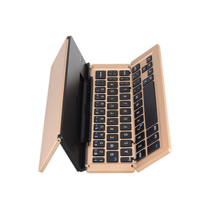 Universelle tragbare faltbare drahtlose Bluetooth-Tastatur für iOS Android Windows Smartphone Tablet Schwarz - Product Image 4