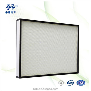 Tùy chỉnh H11 H12 H13 H14 HEPA <span class=keywords><strong>AAF</strong></span> Bảng điều chỉnh Bộ lọc không khí HVAC Nhôm Nhà khách sạn các nhà sản xuất sử dụng điều kiện bao gồm lõi bơm - Product Image 2