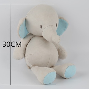 ของเล่นเด็กตุ๊กตาสัตว์ยัดไส้ช้างของเล่นผ้าฝ้ายนุ่มออกแบบได้ตามที่ต้องการ - Product Image 5