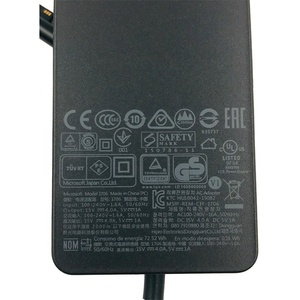15 V 4A 60w 电源适配器充电器适用于 Microsoft <span class=keywords><strong>Surface</strong></span> <span class=keywords><strong>Book</strong></span> Pro 3 Pro 4 Tablet 1706 平板电脑充电器电源适配器 15 V 4A 60 w