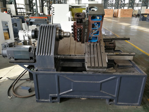 CK46D-8 托向液压刀架和卡盘数控车床与 C 轴和活工具作为选项 - Product Image 2