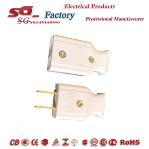 Thailand Standard Bakelite 10A/<strong>16A</strong> 2pin <strong>Plug</strong> and Socket 250V~ - Product Image 1