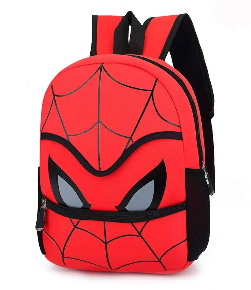 Mochila escolar homem-aranha, desenho, meninos