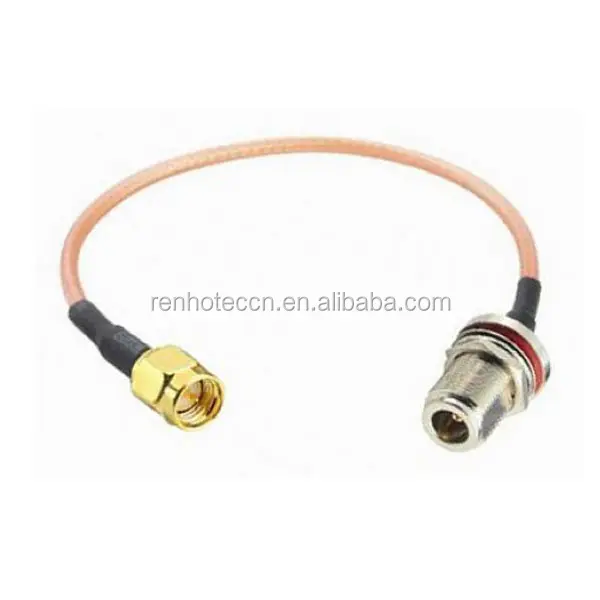 N Type Female Naar Rp Sma RP-SMA Mannelijke LMR400 Jumper Coax Rf Kabel Adapter Waterdicht