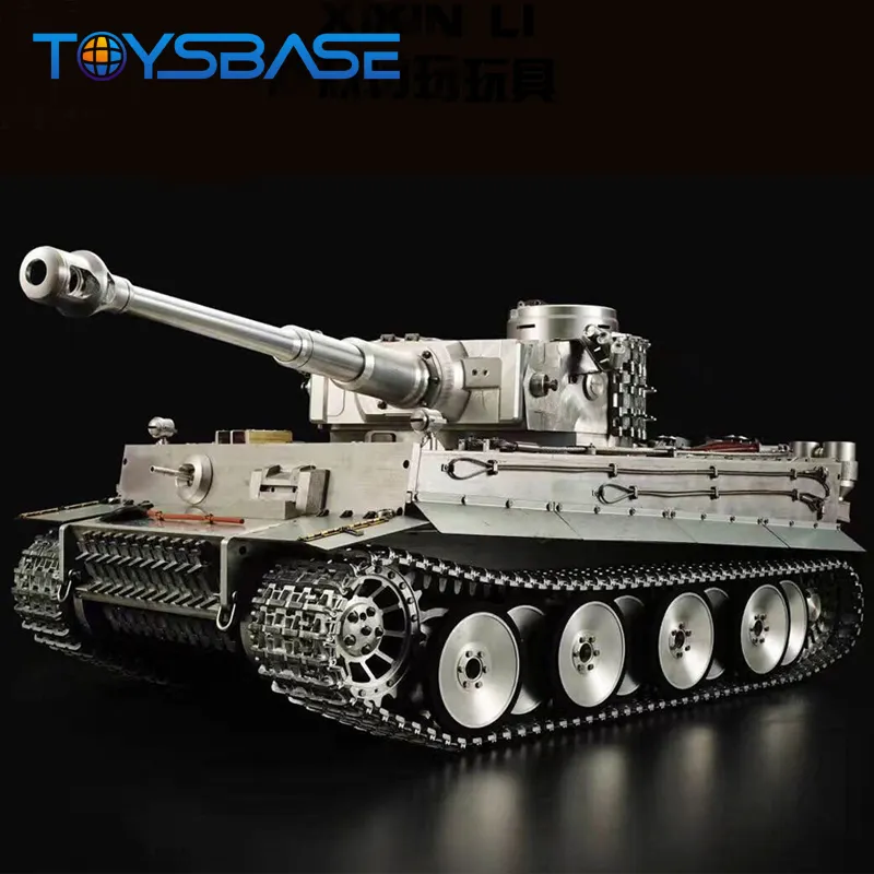 Tanques de modelo alemão tiger i ", venda quente de tanques rc 2.4g, modelo alemão, 1/8