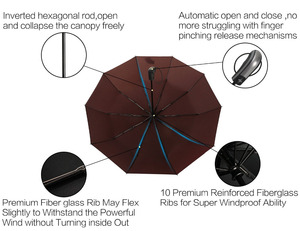 各种折叠批发便宜购买散装雨伞 - Product Image 2