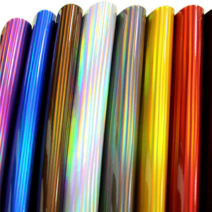 Arco Iris brillante iridiscente pu imitación de vinilo de pvc Precio de Metro artificial cuero sintético hoja de tela para hacer Bolsos Bolso cartera