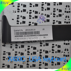 máy tính sửa chữa thay thế bàn phím <span class=keywords><strong>asus</strong></span> <span class=keywords><strong>x450c</strong></span> x450ca x450cc x450cp x450e x450ea x450ep x450v x450lb - Product Image 3