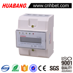 DDM100TC 4P สามเฟส kWh Meter ราง DIN วัดพลังงาน Modbus ระยะไกล RS485สื่อสารอัจฉริยะ AMR - Product Image 2