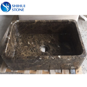优质定制天然石材大理石厨房水槽 - Product Image 4