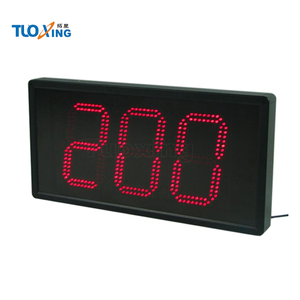 Orologio digitale portatile 999 giorni conto alla rovescia 6 pollici a 3 cifre Timer manuale verde telecomando elettronico teoria - Product Image 4
