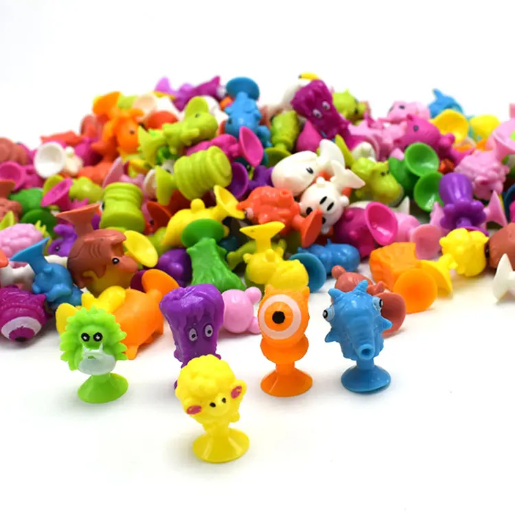 Molde de inyección de plástico Mini pequeños monstruos lechón de silicona Mini Animal juguete cápsula vacía Stikeez juguete