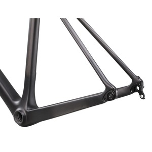 ICAN Size 49/51/53/55/57/60cm Disc Rotor 160mm <strong>CX</strong> Bike Frameset Flat Mount Carbon Cyclocross <strong>Frame</strong>