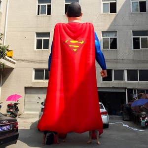 Siêu Anh Hùng Inflator Balloon Nhân Vật Nhỏ Inflatables Người Đàn Ông Lớn Giáng Sinh Inflatable Captain America - Product Image 5