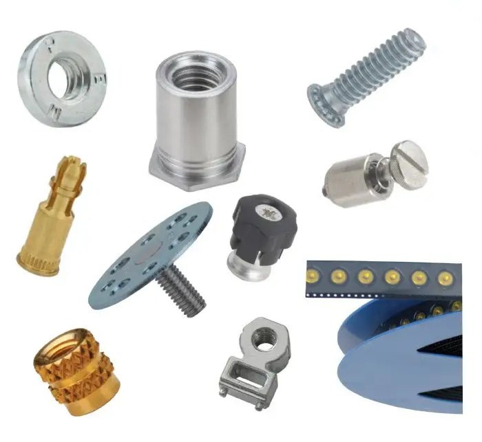 Different types m3 m4 m5 m6 m8 self clinching fasteners