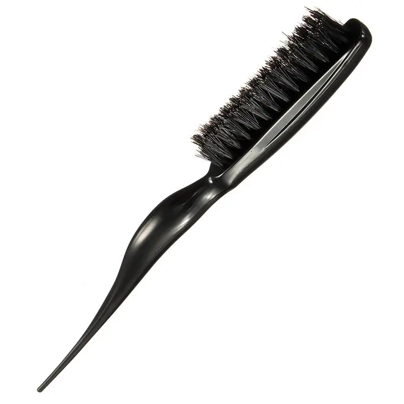 3 rangées Poils En Nylon Cheveux Brosses Peigne