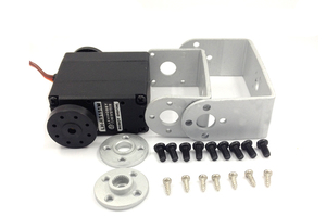 LEVIHOBBY RS151Mロボット用サーボモーター180度、金属ブラケット付き15kgRCサーボ