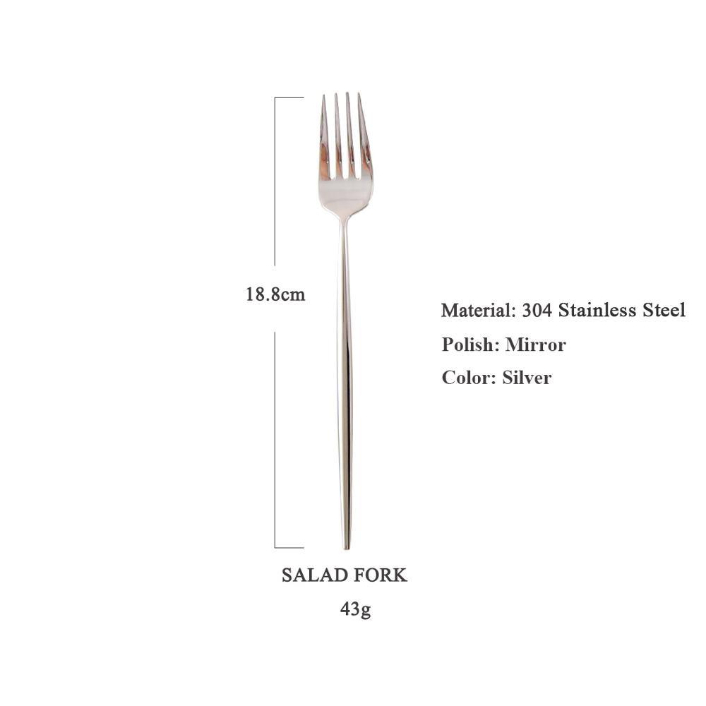 Fourchette à dîner en argent