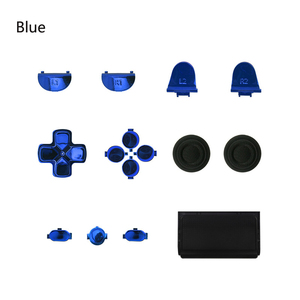 Pulsante Chrome Set Kit Mod Per PS4 Sottile per Sony Playstation 4 Controller Kit di Riparazione Pulsanti di Ricambio - Product Image 4
